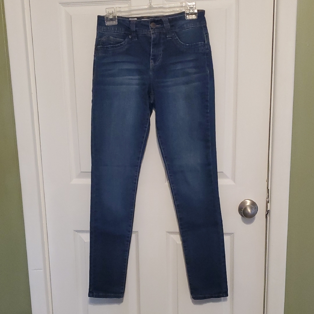 Royalty For Me Dark Blue Skinny Jeans